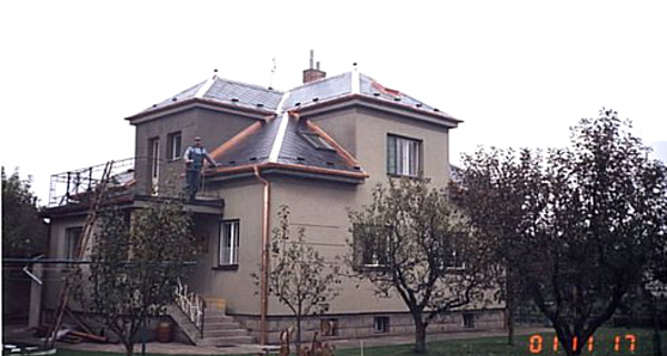 Střechy Chrudim, střechy Pardubice - ilustrace